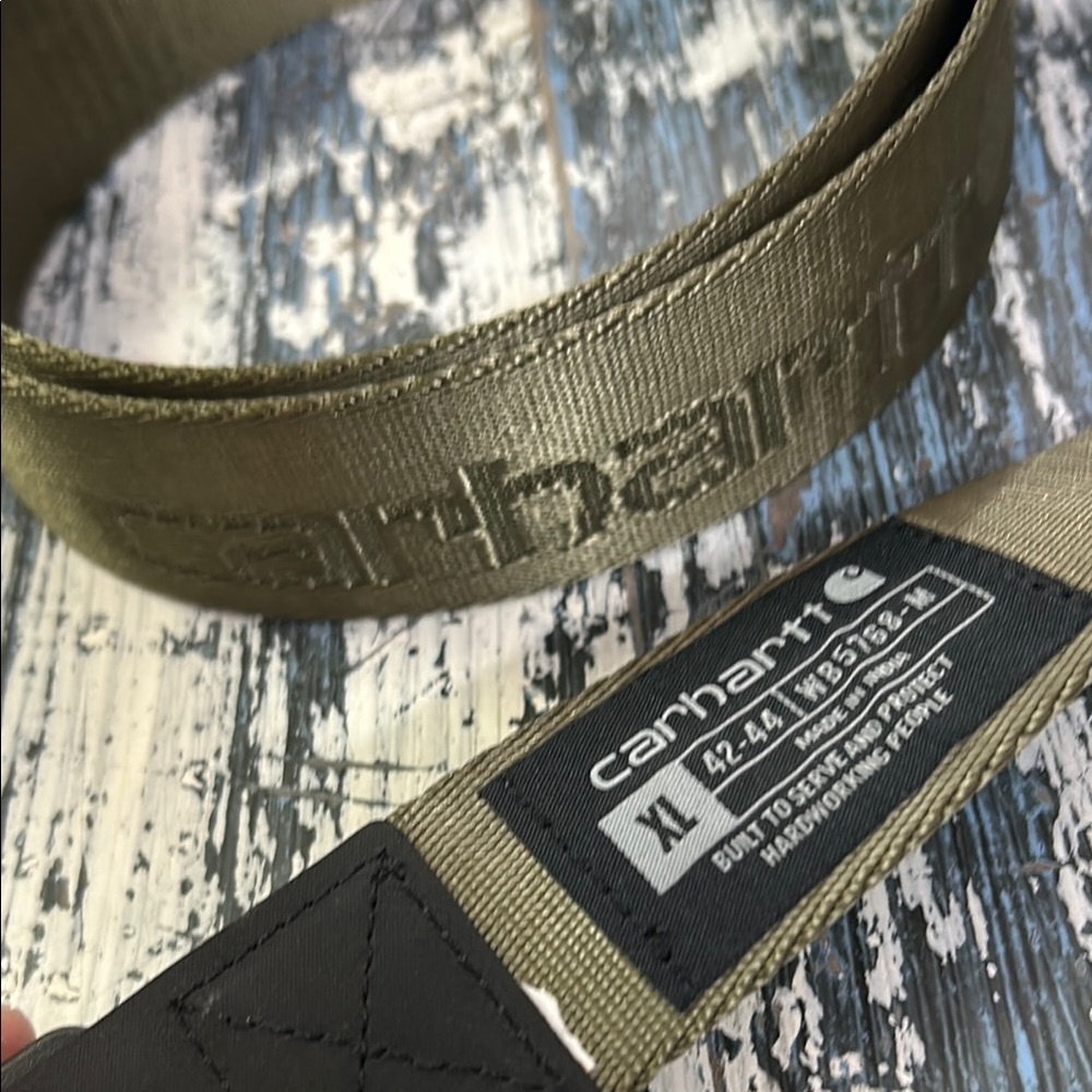 Carhartt Olive Green Belt